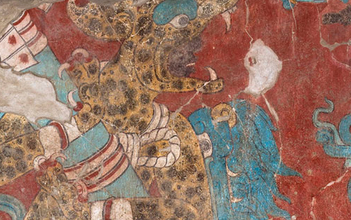 Presentación editorial "La pintura mural prehispánica en México. Cacaxtla | Volumen V Catálogo | Tomo I"