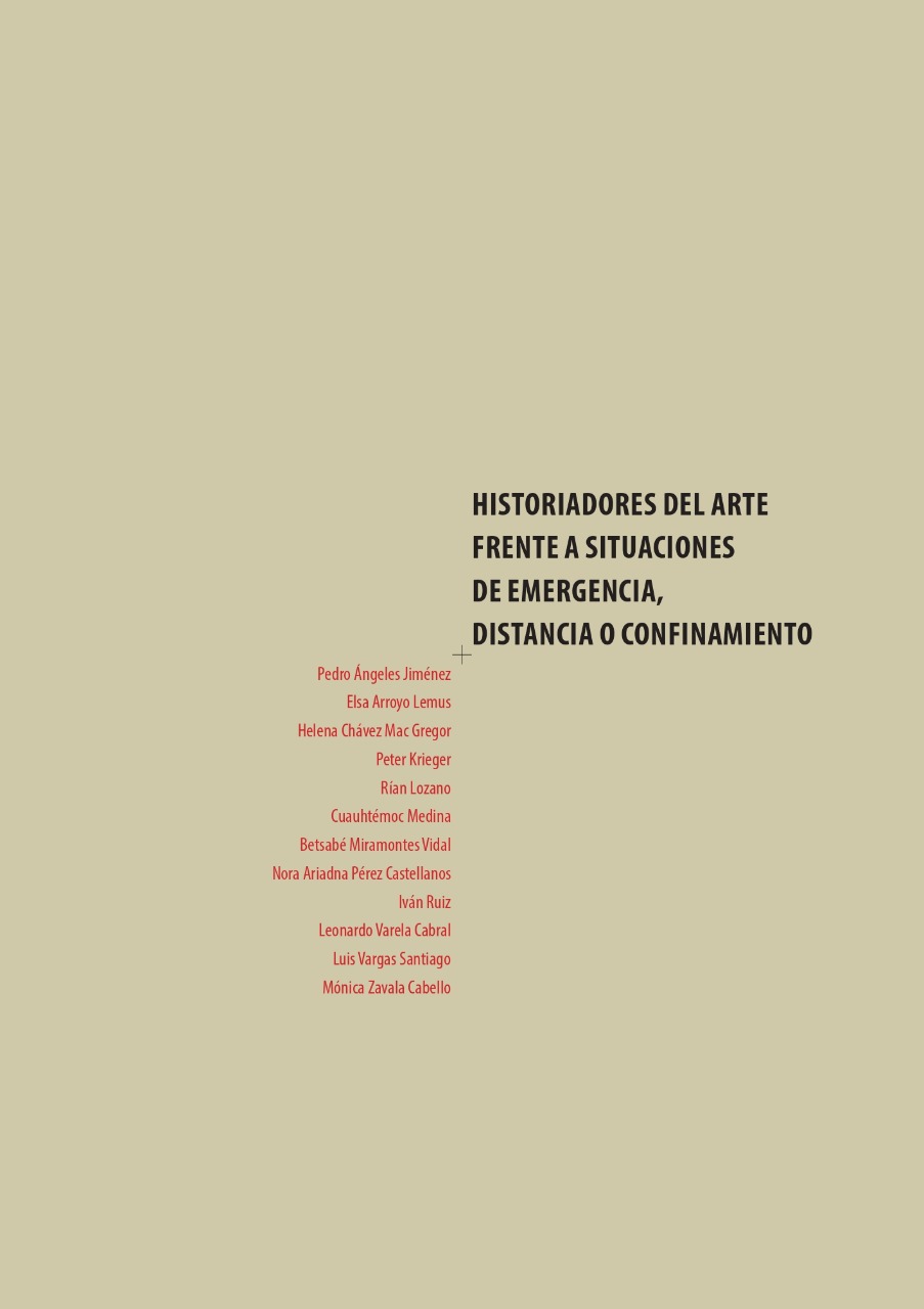 Libro Historiadores del arte frente a situaciones de emergencia, distancia o confinamiento [481]
