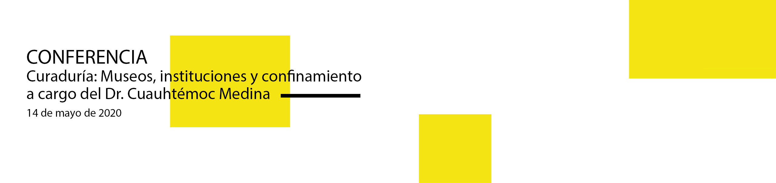 Conferencia Curaduría: Museos, instituciones y confinamiento