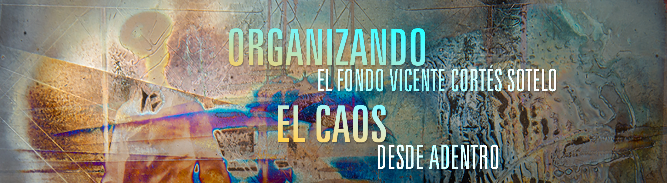Actividad Charla Organizando el caos: el fondo Vicente Cortés Sotelo desde adentro