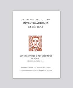 Portada de la Revista Anales del Instituto de Investigaciones Estéticas Suplemento 123-1/2023