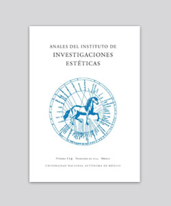 Portada de La Revista Anales del Instituto de Investigaciones Estéticas Volumen XLVI, número 124, año 2024