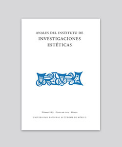 Portada de La Revista Anales del Instituto de Investigaciones Estéticas Volumen XLVI, número 125, año 2024 