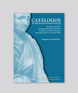 Portada del Catálogos de Documentos de Arte 38