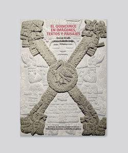 Portada de El Quincunce en imágenes, textos y paisajes