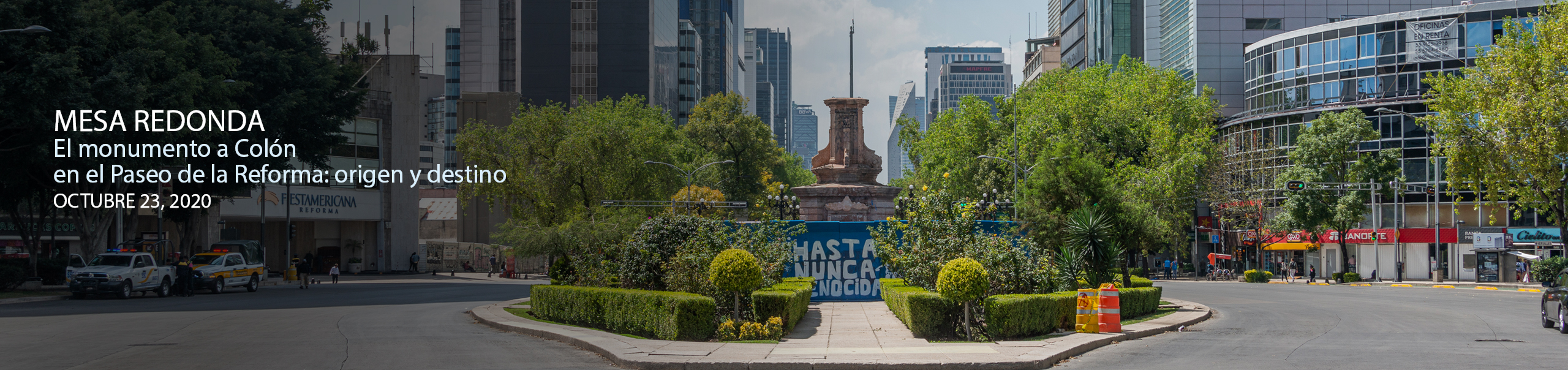 Mesa redonda El monumento a Colón en el Paseo de la Reforma: origen y destino